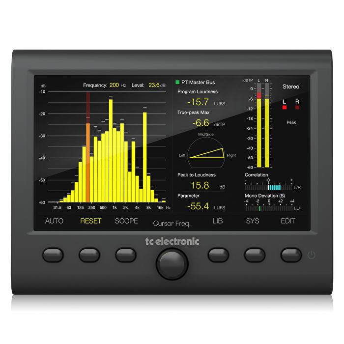 TC Electronic CLARITY M STEREO Stereo Loudness Meter